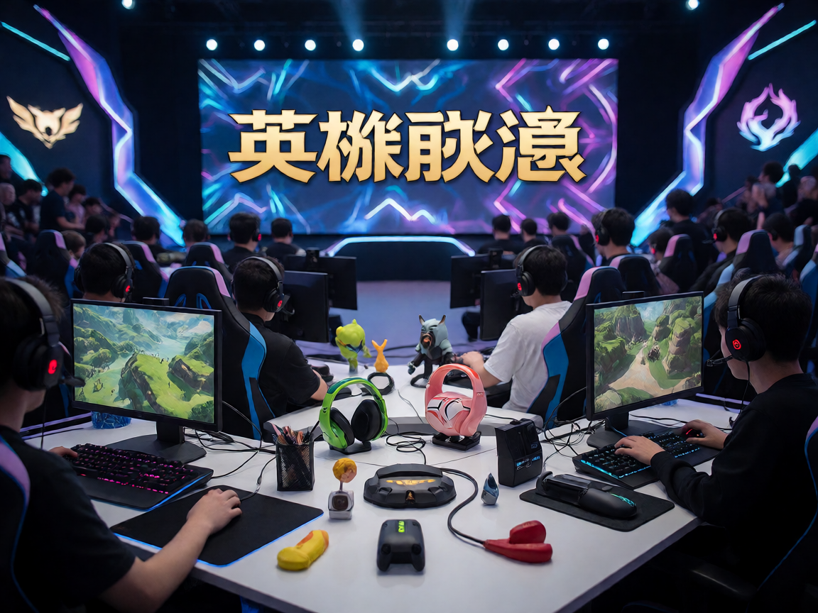英雄联盟电竞比赛现场